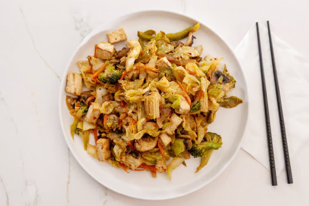 Vegetarian Tofu Yakisoba