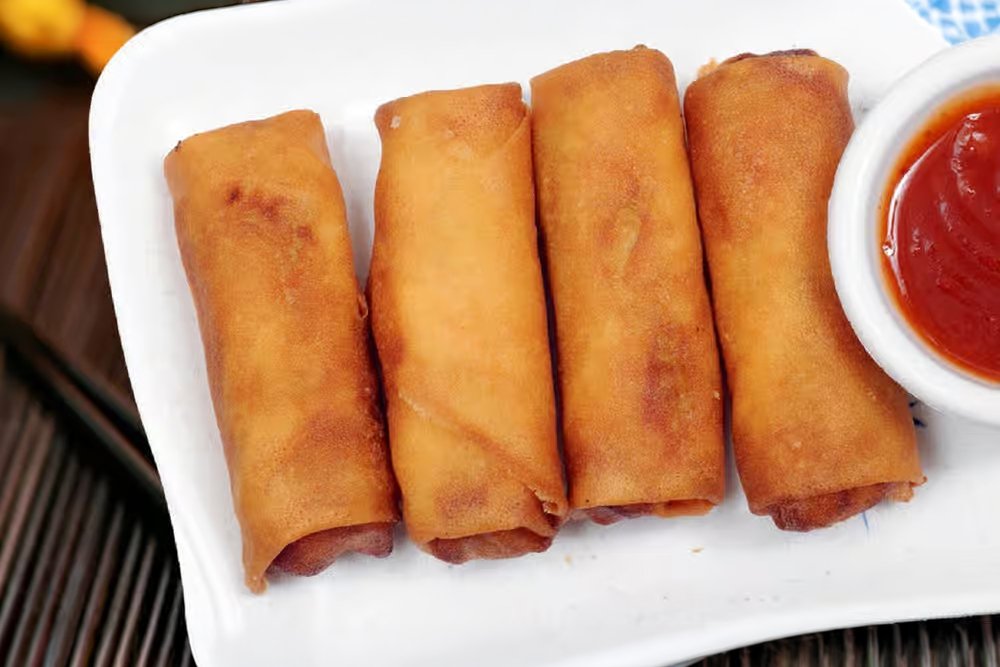 Vegetable Spring Roll(4Pcs)