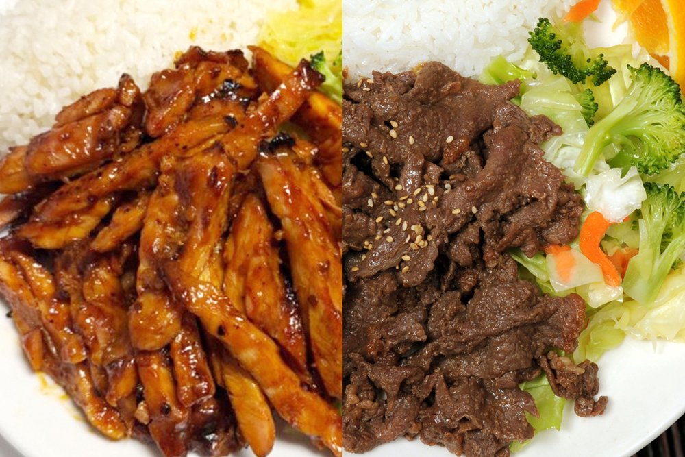 Combo Hot Chicken & Beef